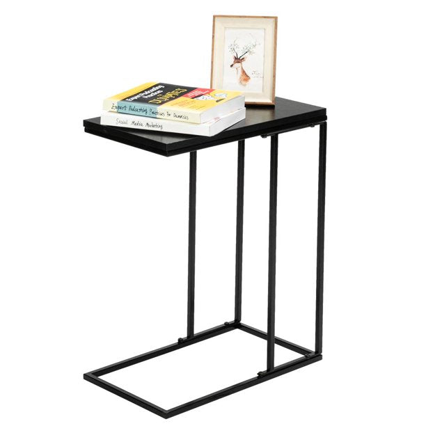 C-Shape Coffee Table – Rectangular Top Bedside Table - Metal Furniture