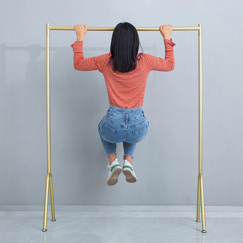 V Shape Cloth Hanging Stand - Metal Furniture
