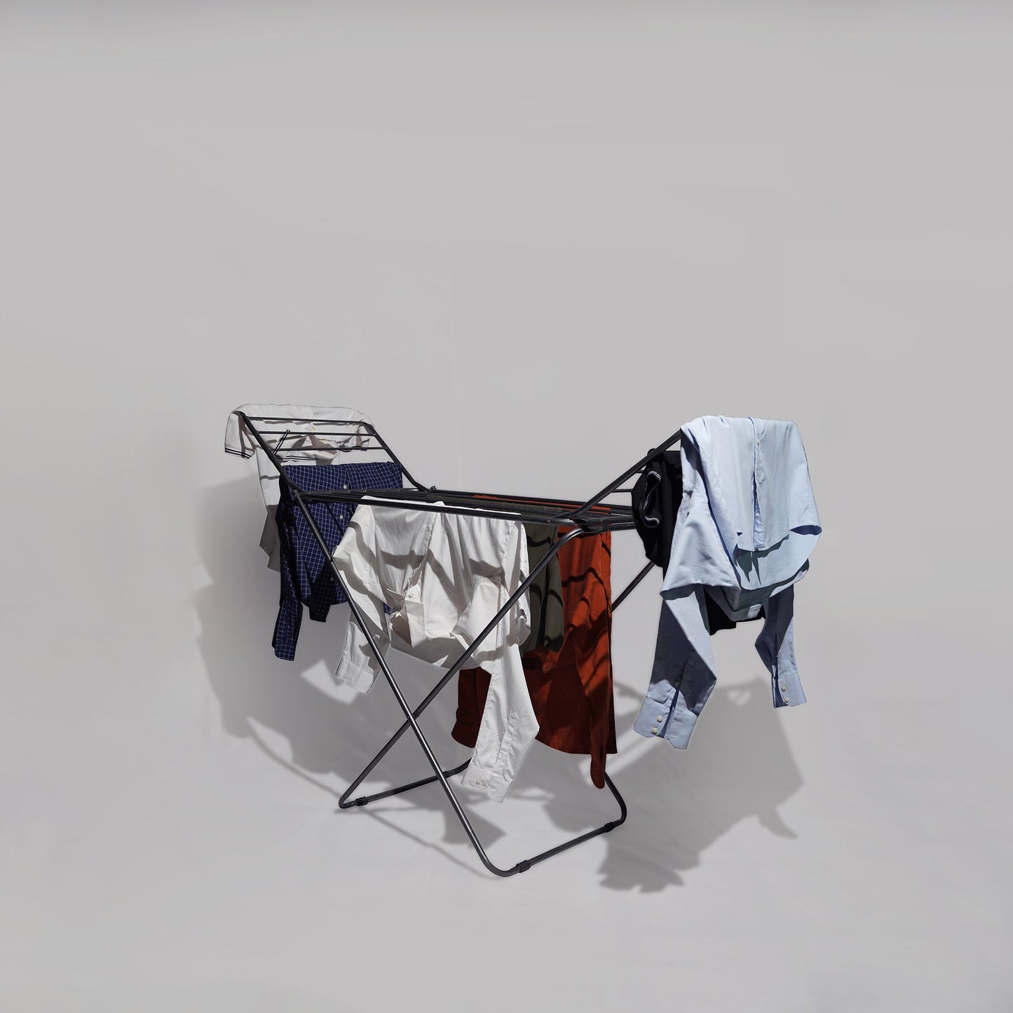 Folding Cloth Drying Stand Laundry Organization