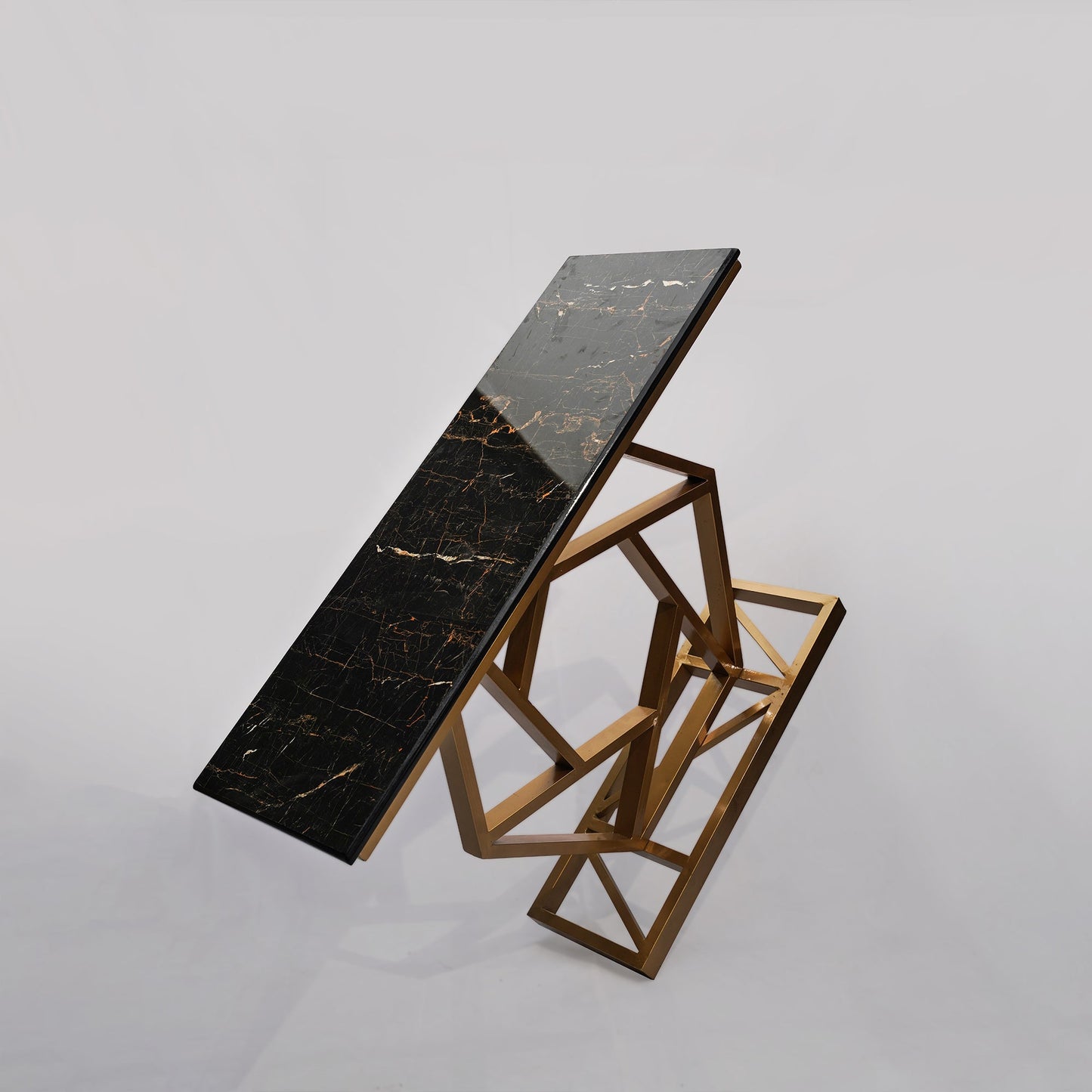 Entrance Table Metal Frame Console Table Hallway Narrow Table