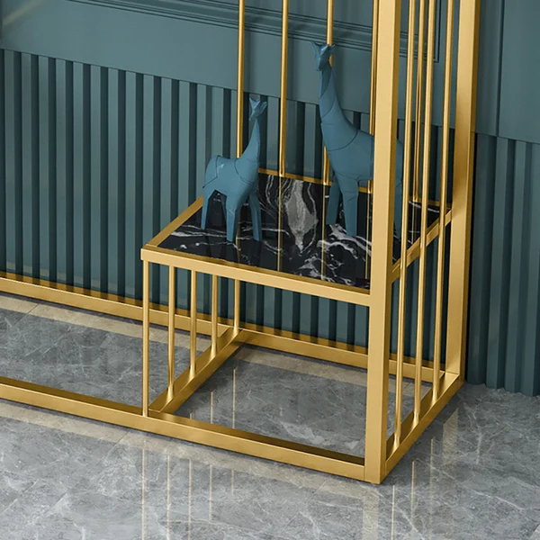 3-Tier Luxury Hallway Console Table Modern Design Elegant Look Console Table