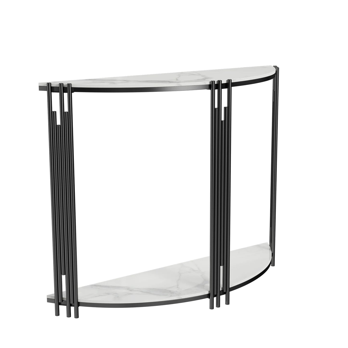 C4 Half Moon Console Table Hallway Furniture for Entrance