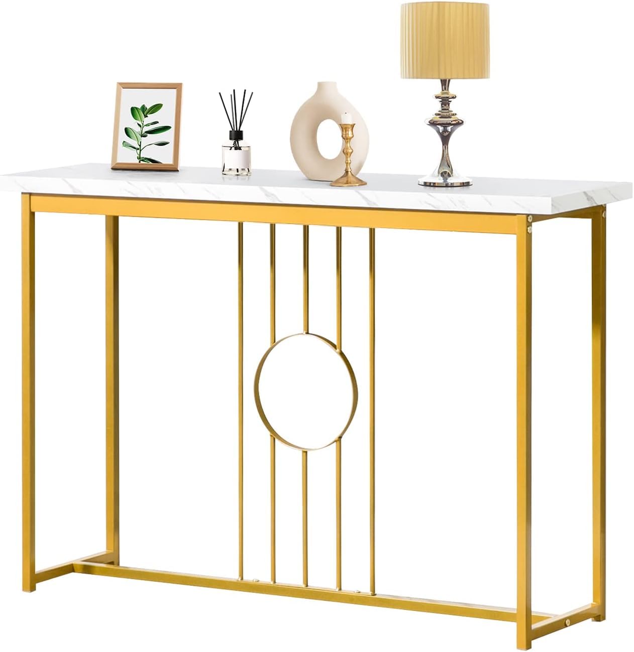 Center Ring Console Table – Metal Furniture