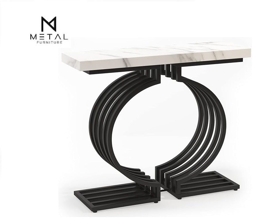 New Modern C Shape Console Table Premium Look & Desion & Decor Your Home