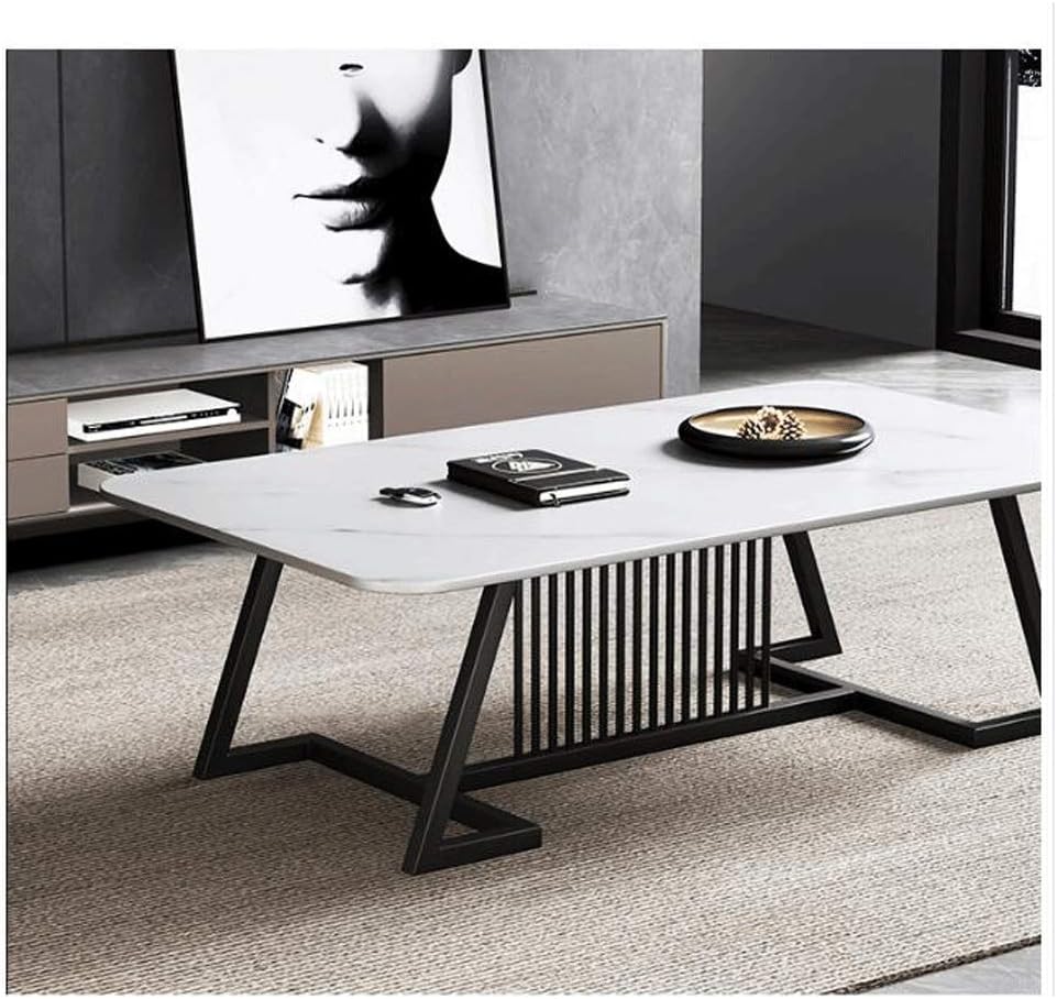 Best Rectangular Center Table – Marble Texture Sheet for Living Room and Bedroom Furniture