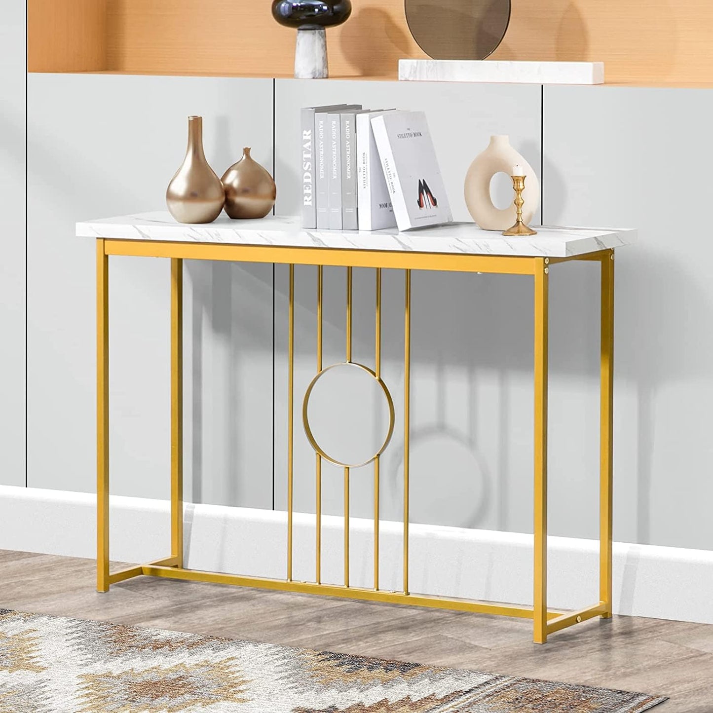 Center Ring Console Table – Metal Furniture