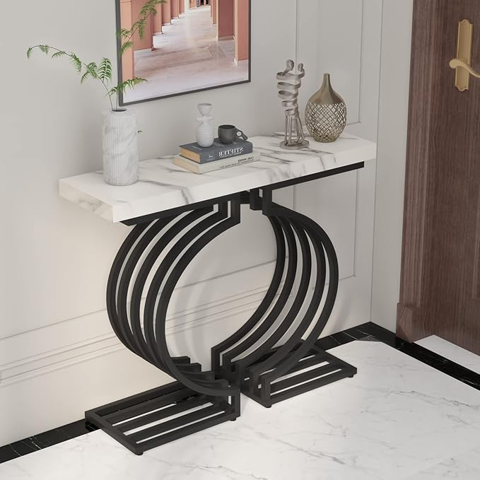 New Modern C Shape Console Table Premium Look & Desion & Decor Your Home