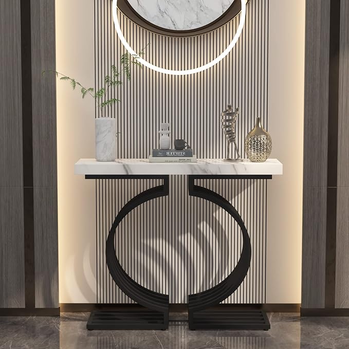 New Modern C Shape Console Table Premium Look & Desion & Decor Your Home