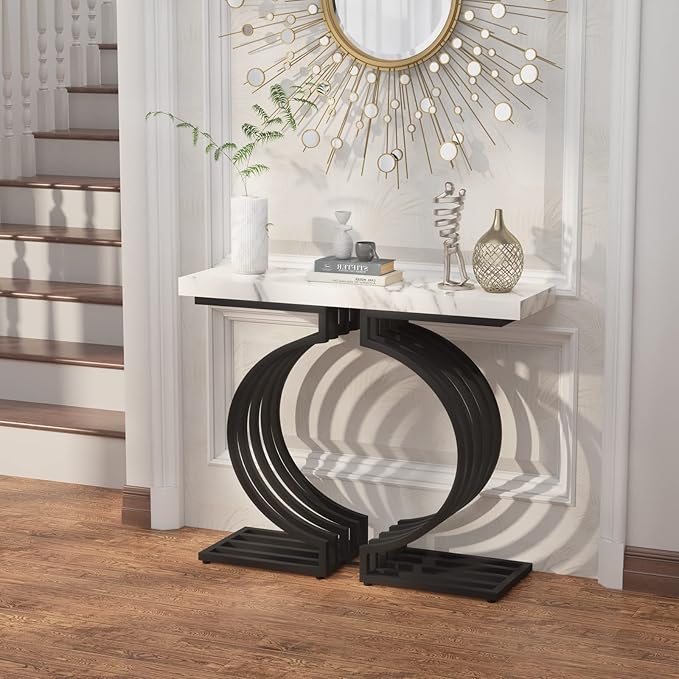 New Modern C Shape Console Table Premium Look & Desion & Decor Your Home