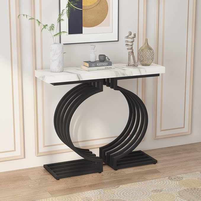 New Modern C Shape Console Table Premium Look & Desion & Decor Your Home