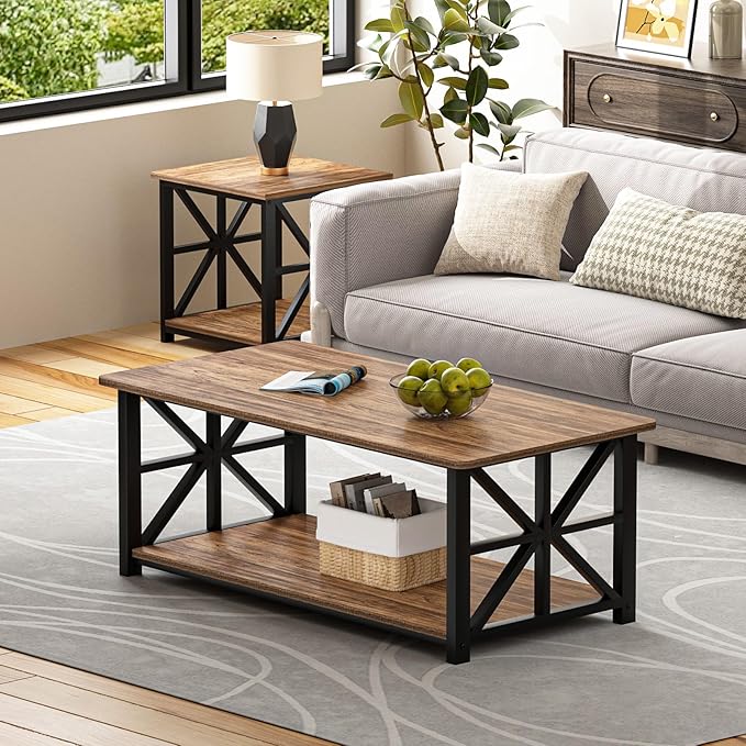 Classic Wooden Marble texture sheet Center Tables – Compact, Stylish, and Multipurpose Tables for Homes, Guest Areas, and Workplaces, Designed with Durable Material,