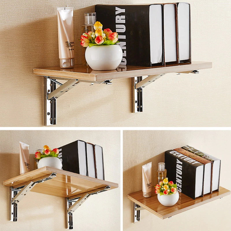 "Elegant Wooden Wall Shelf – Sturdy Multipurpose Display Rack with Smooth Finish, Perfect for Books, Plants, Décor, Kitchen Storage, or Living Room Organization, Durable and Stylish."