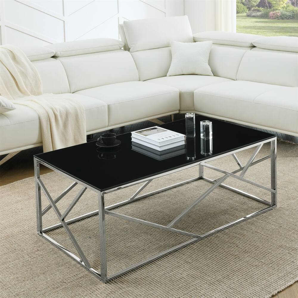 Multiple Rode Based Center Table Marble Texture Top