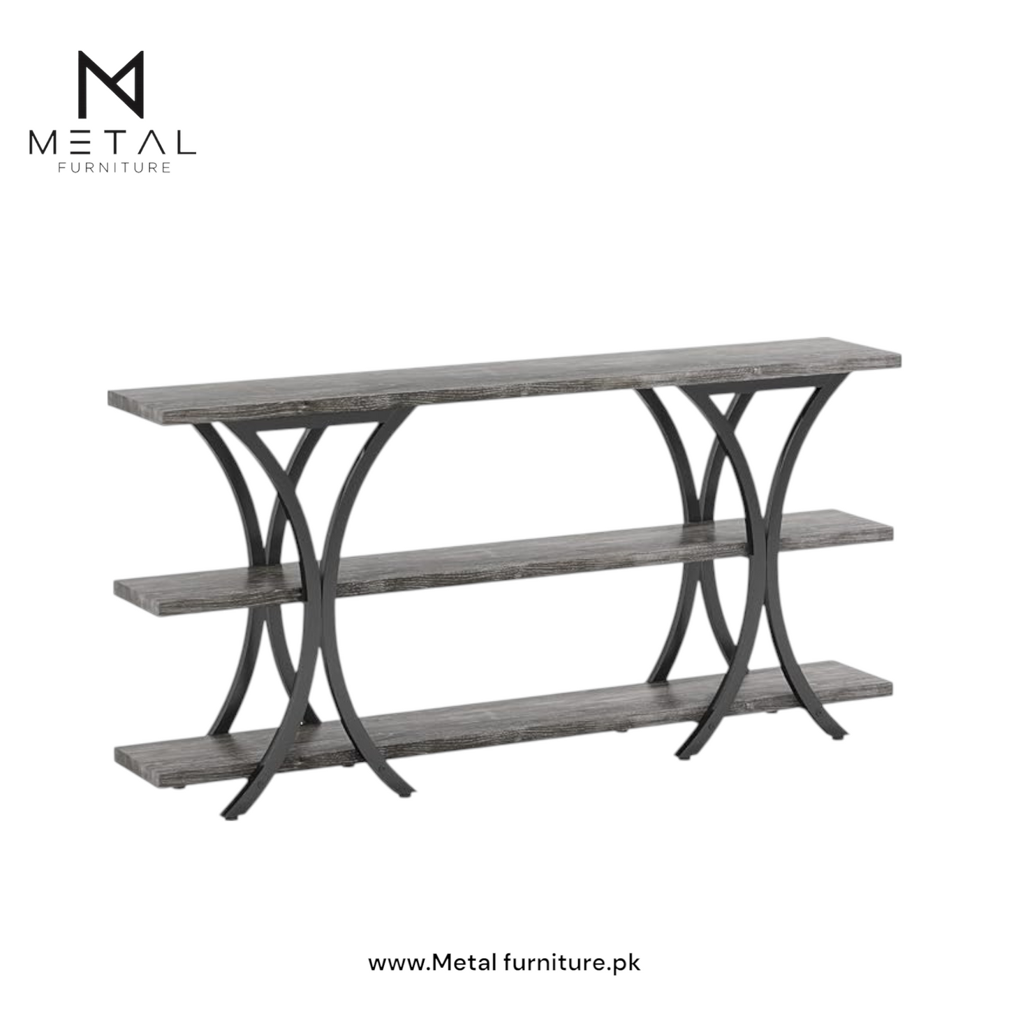 Long Narrow Console Table Sofa Table for Entryway Living Room