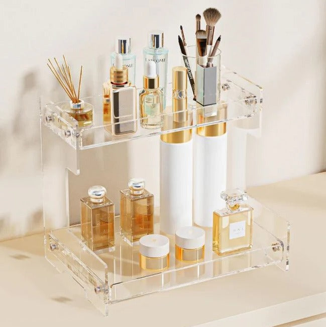 The Stylish Queen Acrylic Unbreakable Cosmetic Organizer π