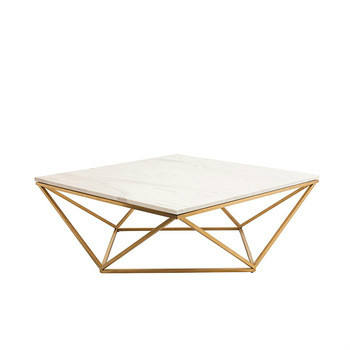 Pentagon Base Marble Center Table