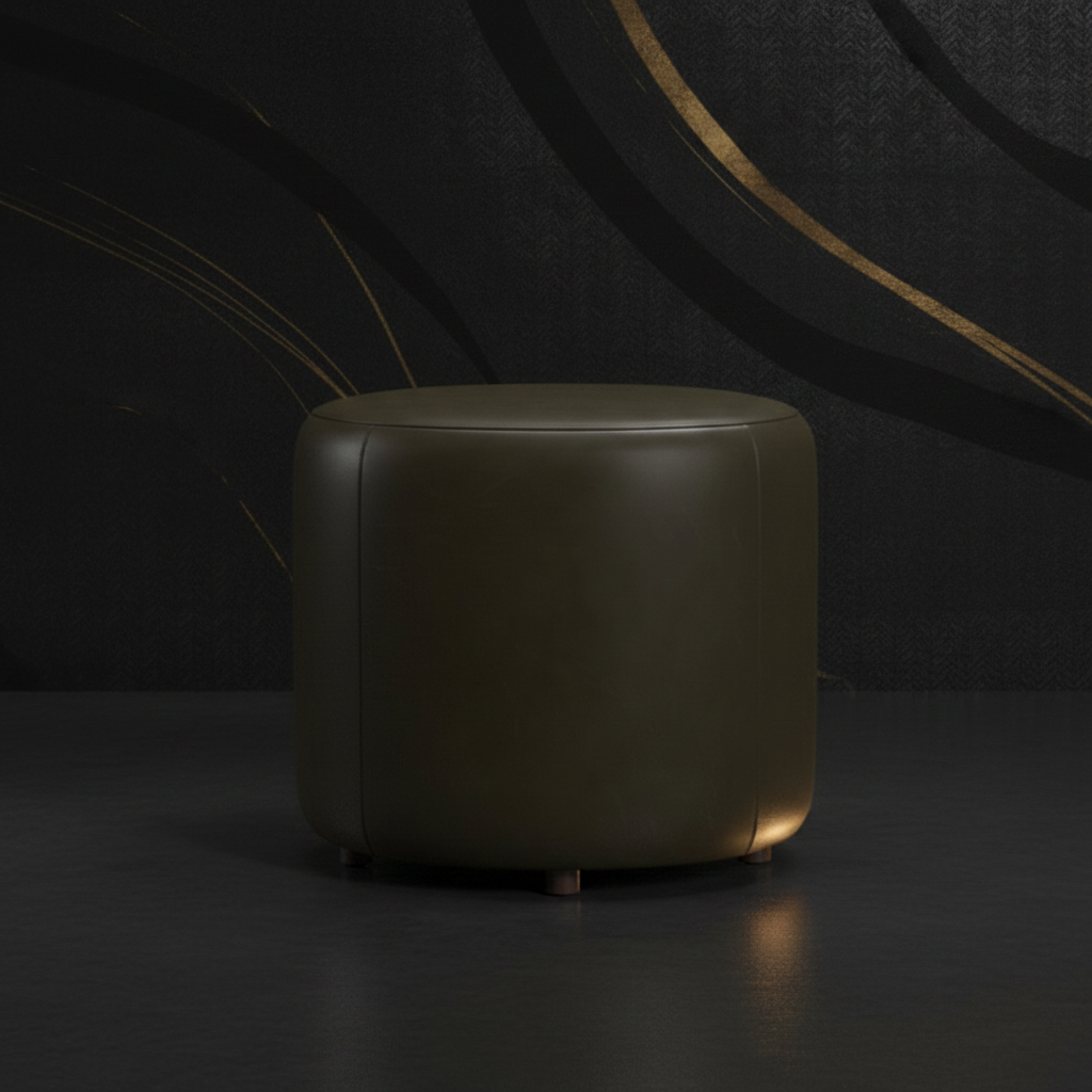 Modern Minimalist Furniture | Soft Cushioned Seat with Sturdy Legs | Home Décor Accent Piece