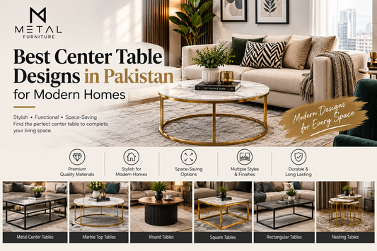 Best Center Table Designs in Pakistan for Modern Homes