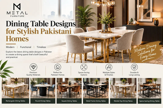 Dining Table Designs for Stylish Pakistani Homes