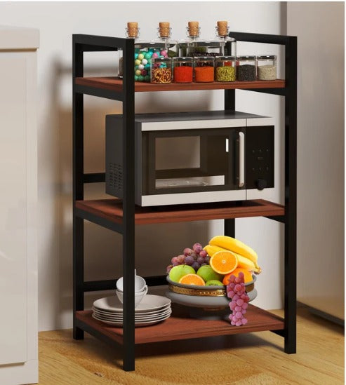 3 Layer Oven Rack Kitchen Accessories Stand: Durable & Space-Saving Kitchen Storage