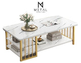 3 Shelf rectangular shape Center Table Luxury Style Table