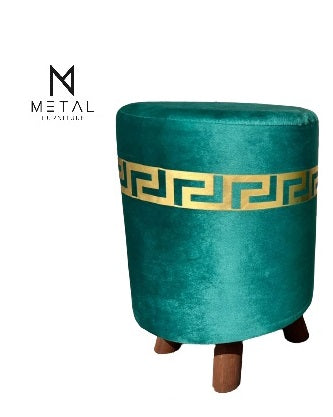 Ottoman Stool for Living Room & Bedroom – Metal Furniture