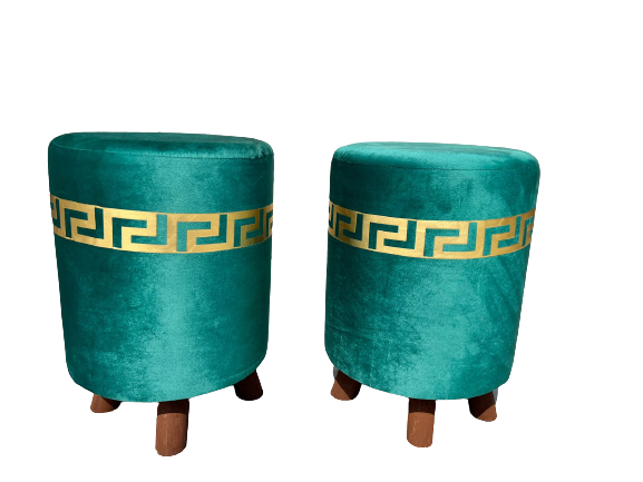 Ottoman Stool for Living Room & Bedroom – Metal Furniture