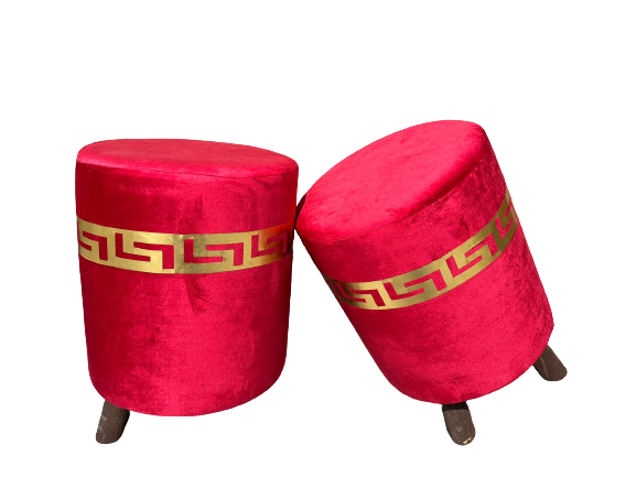 Ottoman Stool for Living Room & Bedroom – Metal Furniture