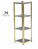 Square Shape Corner Rack Makeup Organizer Rack