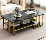 3 Shelf Center Table Elegant Luxury Look Modern Style