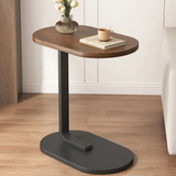 C Shape Metal Base Coffee Table Living Room Table Sofa Side Table