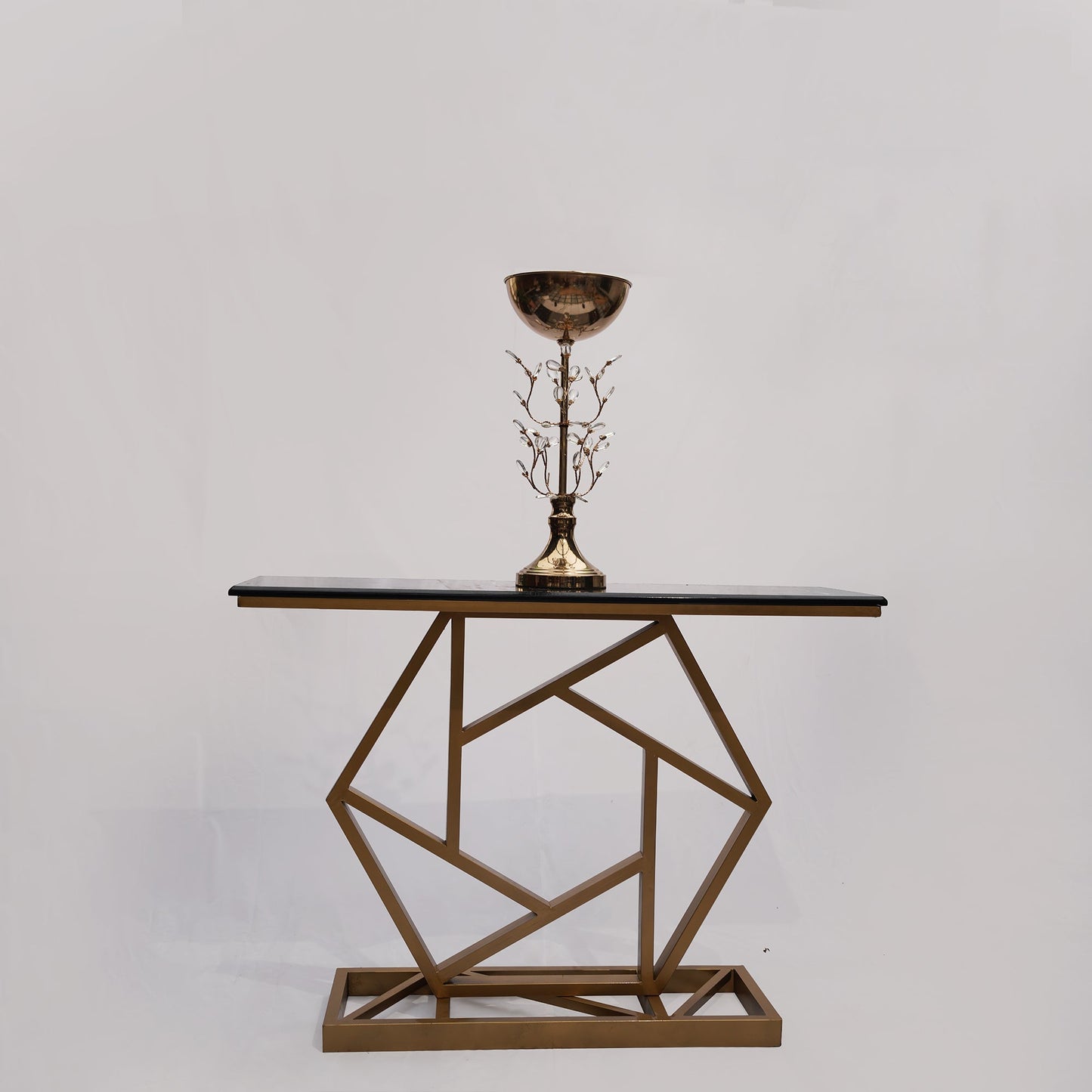 Entrance Table Metal Frame Console Table Hallway Narrow Table