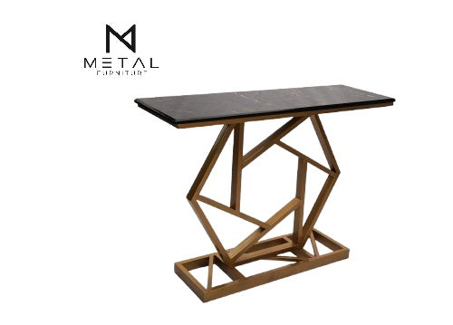 Entrance Table Metal Frame Console Table Hallway Narrow Table