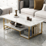 3 Shelf Center Table Elegant Luxury Look Modern Style