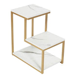 3 Shelf Coffee Table Elegant look Living Room Side Table Versatile Design