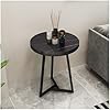 End Tables Sofa Laptop Side Table Round Coffee Table Mid Century Accent Table for Living Room Bedroom
