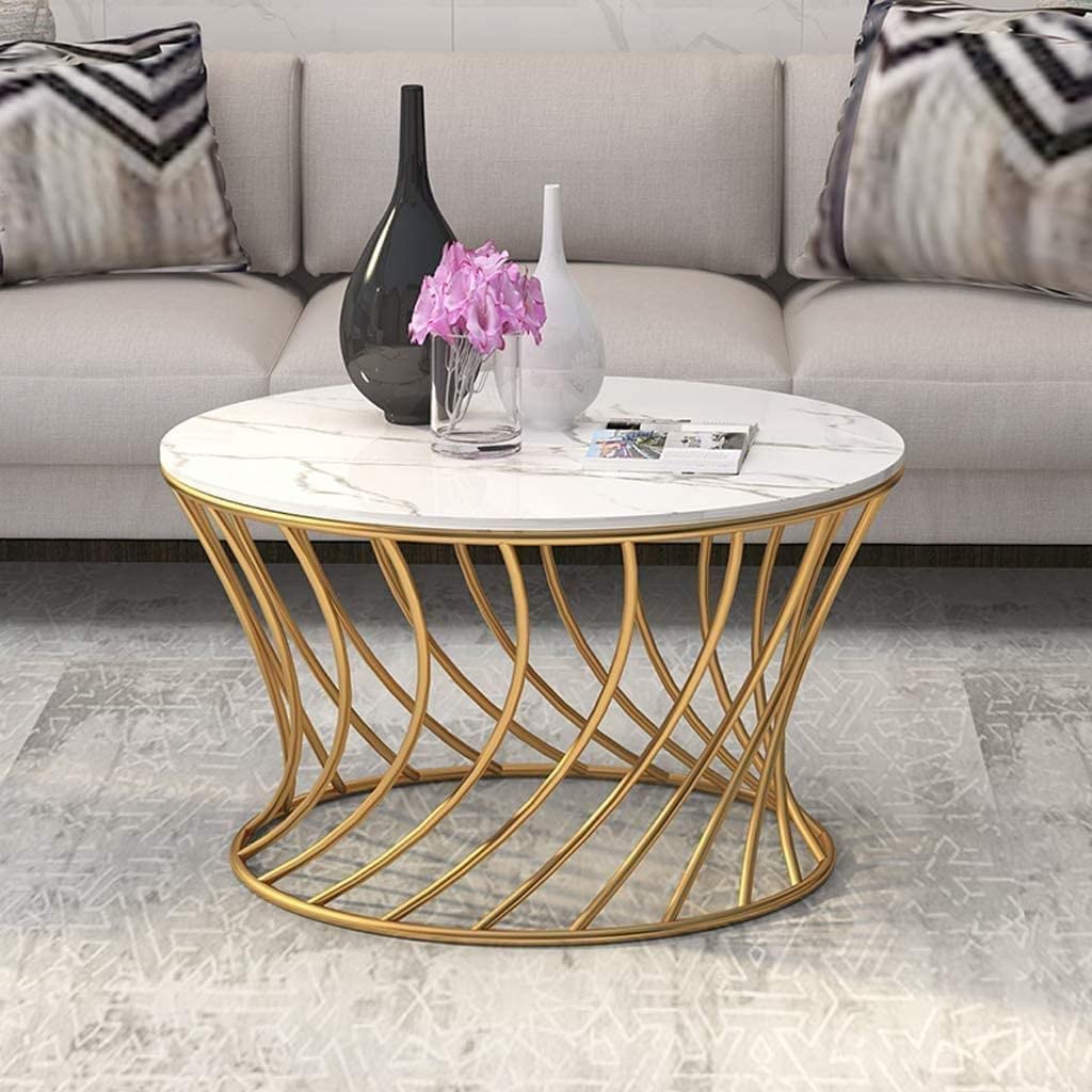 Round Curve Rode Based Center Table Living Room Table