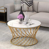Round Curve Rode Based Center Table Living Room Table