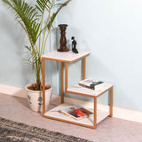 3 Shelf Coffee Table Elegant look Living Room Side Table Versatile Design