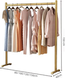 Square Pipe Cloth Hanging Stand 5 Feet Hanging Stand Metal Frame