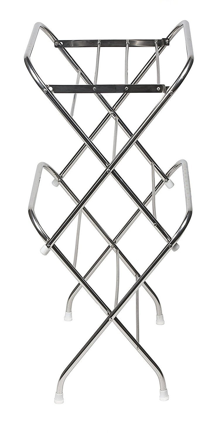 K Shape Cloth Drying Stand Rust Proof Cloth Stand