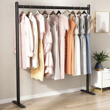 Square Pipe Cloth Hanging Stand 5 Feet Hanging Stand Metal Frame