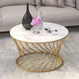 Round Curve Rode Based Center Table Living Room Table