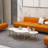 3 pieces Round Center Table Set For Living Room table