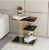 Elegance Look Coffee Table 3 -Tier Coffee Table Living Room Sofa Side Table
