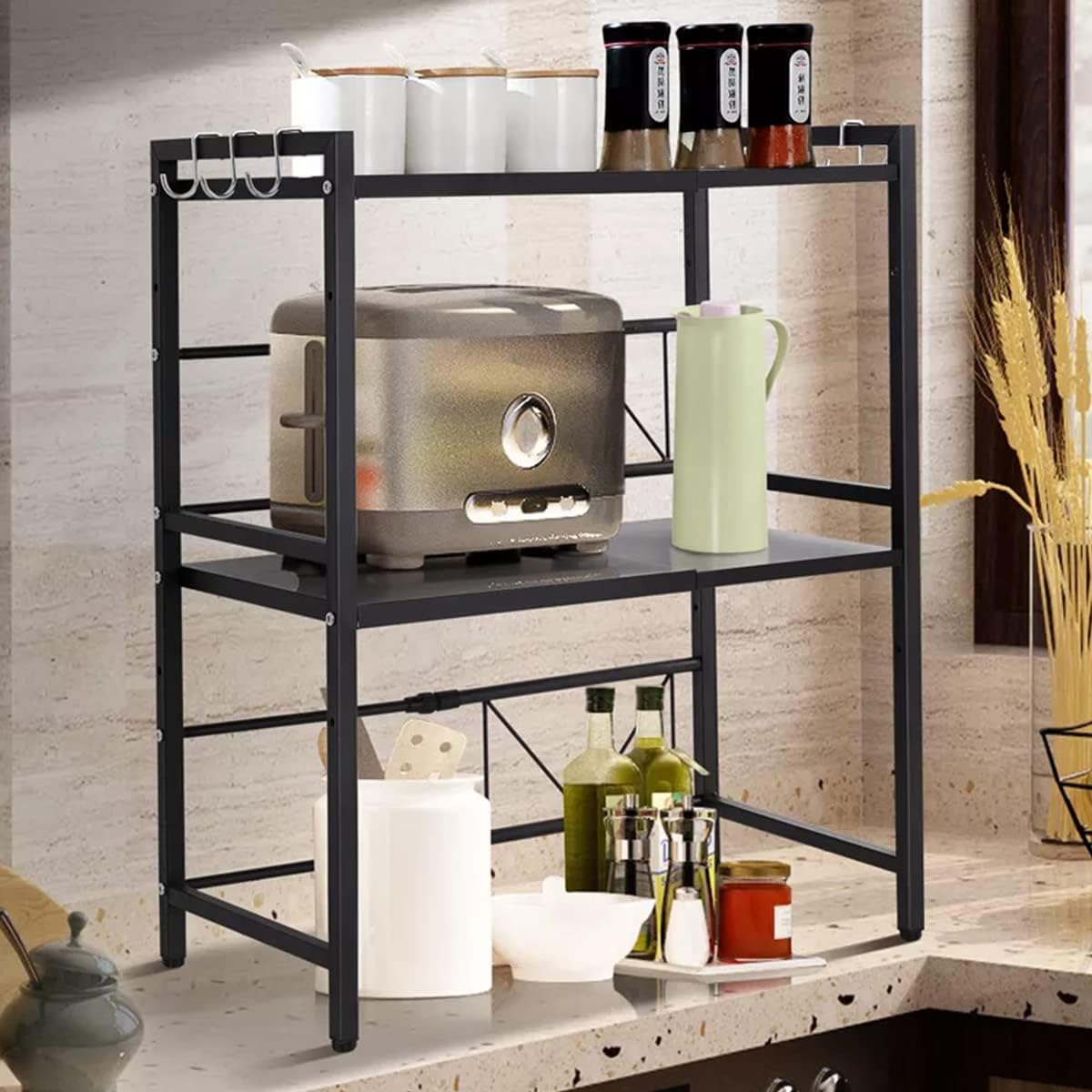 Double Shelf Oven Rack – Metal Furniture
