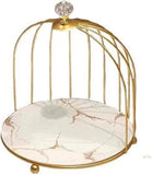 Iron bird cage rack lipstick perfume cosmetics skin care products storage rack finishing table rack bathroom cosmetics storage
