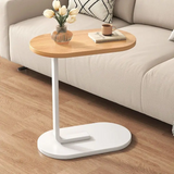 C Shape Metal Base Coffee Table Living Room Table Sofa Side Table