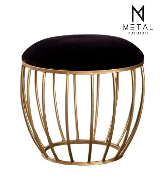 Rode Based Ottoman Stool For Living room