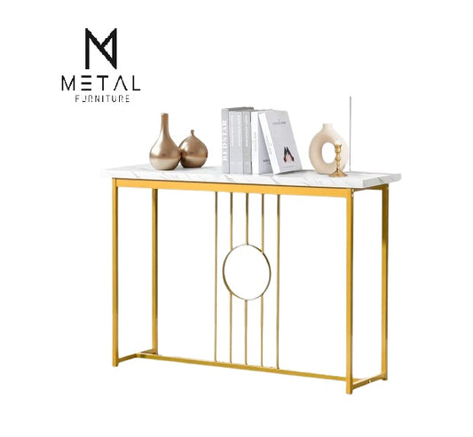 Center Ring Console Table – Metal Furniture

